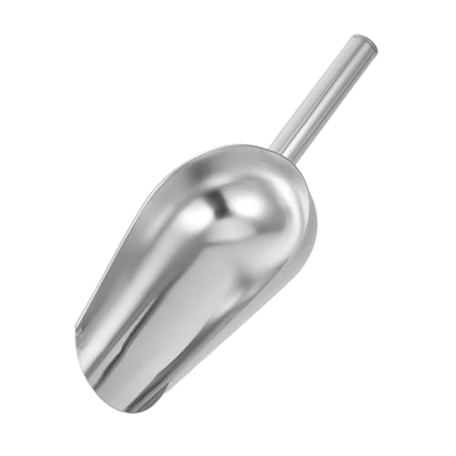 MUCKLILY Edelstahl Eisschaufel Multifunktional für Eiswürfel Reis Mehl Süßigkeiten Getreide Robust und Verschleißfest für Party Hochzeit Buffet Küche Haushalt MUCKLILY Edelstahl Eisschaufel Multifunktional für Eiswürfel Reis Mehl Süßigkeiten Getreide Robust und Verschleißfest für Party Hochzeit Buffet Küche Haushalt von MUCKLILY