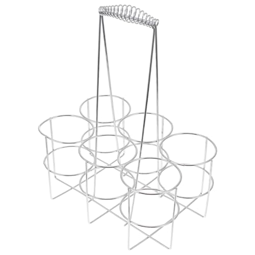 MUCKLILY Edelstahl Flaschenträger Bierflaschen Organizer Flaschenkorb Robust Rostfrei Multifunktional für Küche Keller Aufbewahrung als Geschenk MUCKLILY Edelstahl Flaschenträger Bierflaschen Organizer Flaschenkorb Robust Rostfrei Multifunktional für Küche Keller Aufbewahrung als Geschenk von MUCKLILY