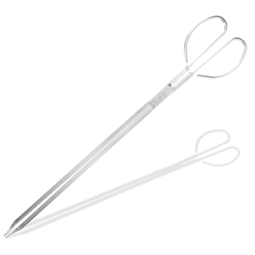MUCKLILY Edelstahl Kaminholzgreifer Langlebig Hitzebeständig Multifunktionale Greifzange für Feuerholz Camping Feuerstelle und Müllaufnahme Robust Praktisch MUCKLILY Edelstahl Kaminholzgreifer Langlebig Hitzebeständig Multifunktionale Greifzange für Feuerholz Camping Feuerstelle und Müllaufnahme Robust Praktisch von MUCKLILY