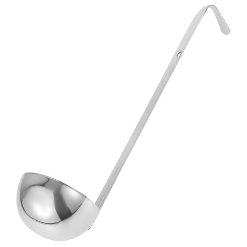 MUCKLILY Edelstahl Suppenkelle mit Langem Ergonomischem Griff Stabile Schöpfkelle für Suppe und Soßen Glatte Oberfläche Rostfrei Langlebig und Leicht zu Reinigen für Küche und Gastronomie MUCKLILY Edelstahl Suppenkelle mit Langem Ergonomischem Griff Stabile Schöpfkelle für Suppe und Soßen Glatte Oberfläche Rostfrei Langlebig und Leicht zu Reinigen für Küche und Gastronomie von MUCKLILY