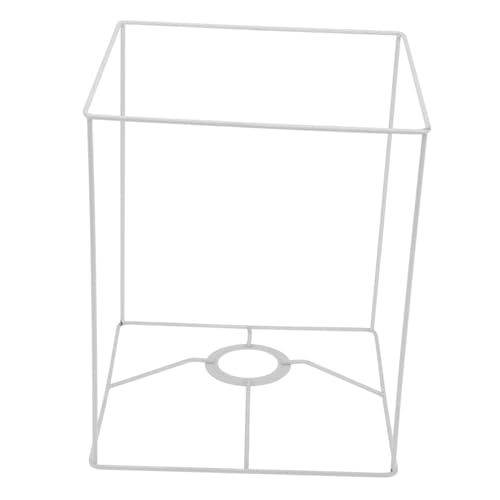 MUCKLILY Eisen Lampenschirmhalter DIY Lampenrahmen Geflochtener Lampenschirm Lampenständer Robust Korrosionsbeständig für Tischleuchte Deckenleuchte Wohnzimmer Büro von MUCKLILY