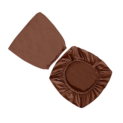 MUCKLILY Elastischer Stuhlbezug aus Polyester Abnehmbar und Waschbar für Bürostühle und Esszimmerstühle zu Montieren für Hotel Canteen und Feste Farbe von MUCKLILY