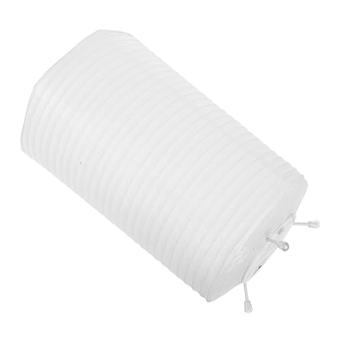 MUCKLILY Faltbare Papierlampe Lampe Im Japanischen Stil Schlafsaal Lampe Tischlampe Aus Japanischem Papier Japanische Laterne Party Papierlampe Schreibtischlampe Faltbare Papierlaterne Weiß von MUCKLILY