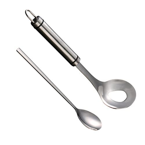 MUCKLILY Fleischbällchenlöffel mit Langem Griff Non Stick Fleischbällchenformer für Formen von Hackfleisch Teiliges Langlebiges Küchenutensil MUCKLILY Fleischbällchenlöffel mit Langem Griff Non Stick Fleischbällchenformer für Formen von Hackfleisch Teiliges Langlebiges Küchenutensil von MUCKLILY
