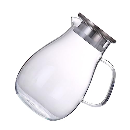 MUCKLILY Große Kapazität Getränkekanne Multifunktionale Wasser und Saftkaraffe für Hausgebrauch für Familie und Gäste von MUCKLILY