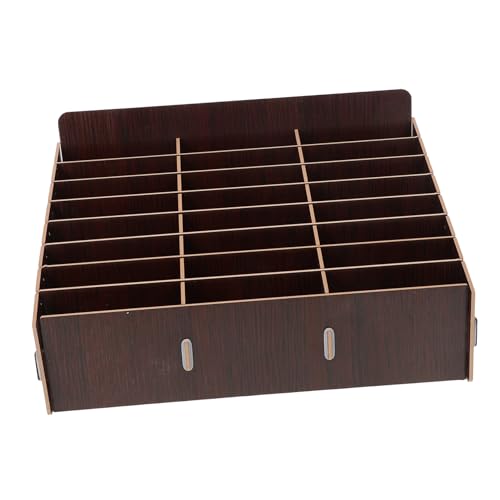 MUCKLILY Handy Aufbewahrungsbox Fächern Multifunktionale Desktop Organizer für Schule und Büro Stabile Mobile Telefon Storage Lösung für Ordnung von MUCKLILY