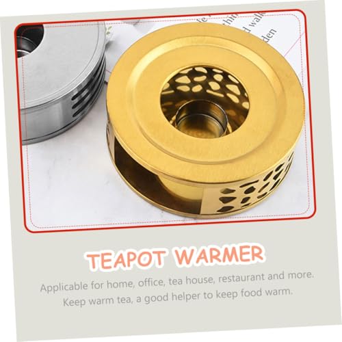 MUCKLILY Hohlraum Teekannenwärmer aus Edelstahl Hitzebeständiger Teestövchen mit Kreativem Design Multifunktionaler Teewärmer und Milchwärmer für Zuhause und Teeliebhaber MUCKLILY Hohlraum Teekannenwärmer aus Edelstahl Hitzebeständiger Teestövchen mit Kreativem Design Multifunktionaler Teewärmer und Milchwärmer für Zuhause und Teeliebhaber von MUCKLILY