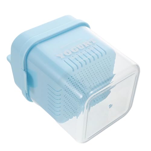 MUCKLILY Joghurtsieb Griechischer Joghurtbereiter Sieb Joghurt Haushaltsfilter Milchsieb für Rohmilch alter Joghurt-Küchenfilter Joghurtfilter Joghurt-Siebfilter Milchfilter Abs Himmelblau MUCKLILY Joghurtsieb Griechischer Joghurtbereiter Sieb Joghurt Haushaltsfilter Milchsieb für Rohmilch alter Joghurt-Küchenfilter Joghurtfilter Joghurt-Siebfilter Milchfilter Abs Himmelblau von MUCKLILY