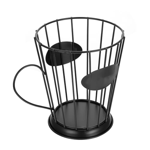 MUCKLILY Kaffeekapsel Aufbewahrungskorb aus eleganten Cup Design Praktischer Organizer für Kapseln Stilvolle Aufbewahrungsbox für Küche und Büro Schonend für Oberflächen MUCKLILY Kaffeekapsel Aufbewahrungskorb aus eleganten Cup Design Praktischer Organizer für Kapseln Stilvolle Aufbewahrungsbox für Küche und Büro Schonend für Oberflächen von MUCKLILY