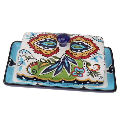 MUCKLILY Keramik Butterdose mit Deckel Kreative Kürbisform Praktische Butterdose für Frühstückstisch Langlebige Porzellanqualität Vielseitig für Käse und Aufbewahrung Stilvolles MUCKLILY Keramik Butterdose mit Deckel Kreative Kürbisform Praktische Butterdose für Frühstückstisch Langlebige Porzellanqualität Vielseitig für Käse und Aufbewahrung Stilvolles von MUCKLILY