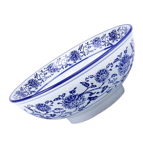 MUCKLILY Keramik Ramen Schüssel Groß Lebensmittelecht Robust Spülmaschinenfest Vielseitig für Suppe Nudeln Salat Obst Vintage Design Große Öffnung für Bequemes Servieren MUCKLILY Keramik Ramen Schüssel Groß Lebensmittelecht Robust Spülmaschinenfest Vielseitig für Suppe Nudeln Salat Obst Vintage Design Große Öffnung für Bequemes Servieren von MUCKLILY