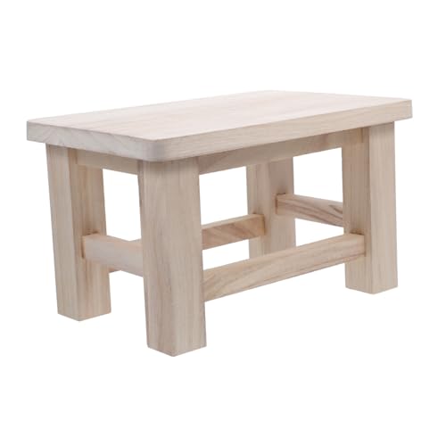 MUCKLILY Kleiner Hocker Aus Massivem Holz Stabiler Schuhwechselhocker Für Junge Mädchen Und Erwachsene Platzsparend Und Transportabel Für Zuhause Freien Robust Und Langlebig MUCKLILY Kleiner Hocker Aus Massivem Holz Stabiler Schuhwechselhocker Für Junge Mädchen Und Erwachsene Platzsparend Und Transportabel Für Zuhause Freien Robust Und Langlebig von MUCKLILY