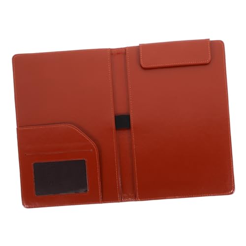 MUCKLILY Klemmbrett mit Magnetischem Verschluss Braun Multifunktionales Schreibbrett und Dokumentenmappe Praktisches Clipboard für Büro Schule Gastronomie und Transport Langlebig aus MUCKLILY Klemmbrett mit Magnetischem Verschluss Braun Multifunktionales Schreibbrett und Dokumentenmappe Praktisches Clipboard für Büro Schule Gastronomie und Transport Langlebig aus von MUCKLILY