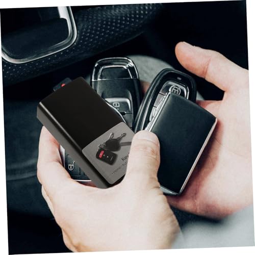 MUCKLILY Magnetische Auto Schlüsselbox mit Sicherem Verschluss Multifunktionale Schlüsselaufbewahrung Versteckter Autoschlüsselhalter mit Starkem Magnet Praktisch gegen Verlust von MUCKLILY