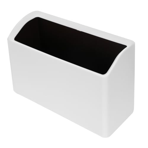 MUCKLILY Mini Desktop Mülleimer Weiß Kunststoff Multifunktionaler Kleiner Abfallbehälter für Büro Zuhause und Auto Geruchsdicht und Praktisch als Papierkorb Kleingeld Taschentuchhalter MUCKLILY Mini Desktop Mülleimer Weiß Kunststoff Multifunktionaler Kleiner Abfallbehälter für Büro Zuhause und Auto Geruchsdicht und Praktisch als Papierkorb Kleingeld Taschentuchhalter von MUCKLILY