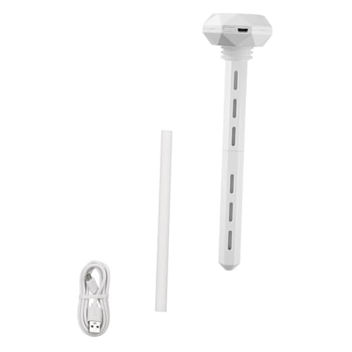 MUCKLILY Mini Donut Luftbefeuchter USB Leiser Aromadiffusor mit Großer Kapazität Tragbarer Luftbefeuchter für Schlafzimmer und Büro Weiß von MUCKLILY