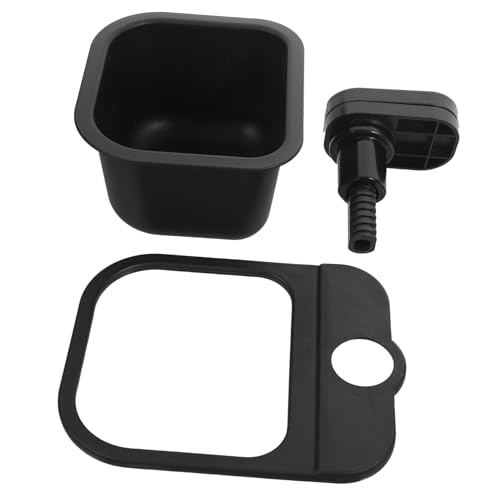 MUCKLILY Mini Mülleimer mit Rotationsfunktion Clip Abfalleimer für Tisch aus Langlebigem zur Aufbewahrung von Kleinigkeiten und Abfall für Büro und Zuhause von MUCKLILY