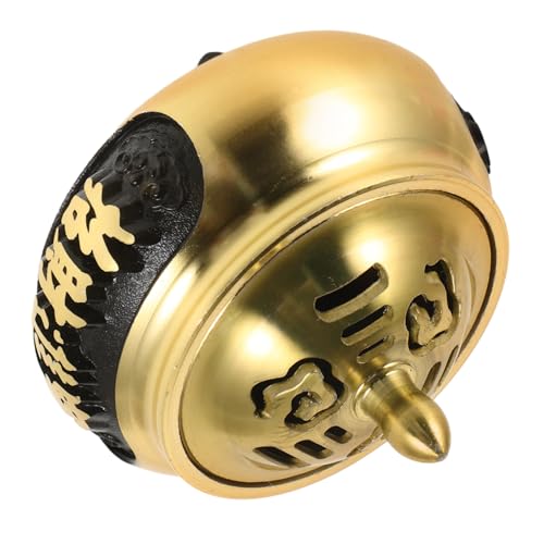 MUCKLILY Mini Weihrauchbrenner mit Deckel Vintage Räuchergefäß für Aromatherapie Desktop Dekoration Leicht und Tragbar Retro Design für Zuhause und Büro von MUCKLILY