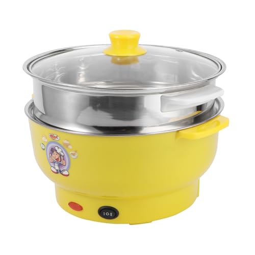 MUCKLILY Multifunktionaler Doppelstock dampfgarer aus Edelstahl mit Dampfeinsatz Kleiner Elektrischer Kochtopf für Zuhause und Büro Platzsparender Zufällige Farbe Zufällige Farbe MUCKLILY Multifunktionaler Doppelstock dampfgarer aus Edelstahl mit Dampfeinsatz Kleiner Elektrischer Kochtopf für Zuhause und Büro Platzsparender Zufällige Farbe Zufällige Farbe von MUCKLILY