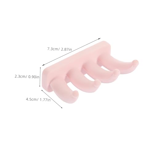 MUCKLILY Multifunktionaler Silikon Wandhaken ohne Bohren Selbstklebender Aufhänger für Handtücher Mäntel Hüte Platzsparend Langlebig Geeignet für Bad Wohnzimmer Küche Flur Rosa MUCKLILY Multifunktionaler Silikon Wandhaken ohne Bohren Selbstklebender Aufhänger für Handtücher Mäntel Hüte Platzsparend Langlebig Geeignet für Bad Wohnzimmer Küche Flur Rosa von MUCKLILY