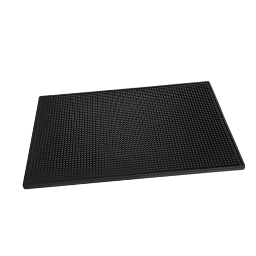 MUCKLILY PVC Bar Matte rutschfest Dickes PVC Material Hitzebeständig Langlebig für Küchen Thekenbereich als Abtropfmatte und Bar Service Matte von MUCKLILY