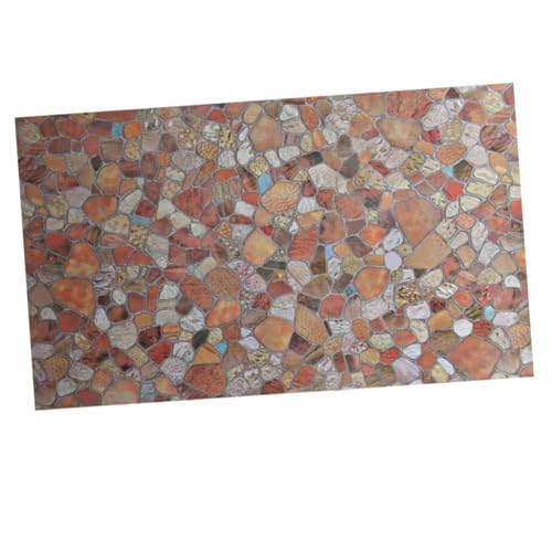 MUCKLILY PVC Fensterfolie Statisch Haftend Umweltfreundliche Glasdekorfolie mit Einzigartigem Muster Langlebig und Rückstandslos Entfernbar für Fenster Glastüren Glasvitrinen Einfache von MUCKLILY