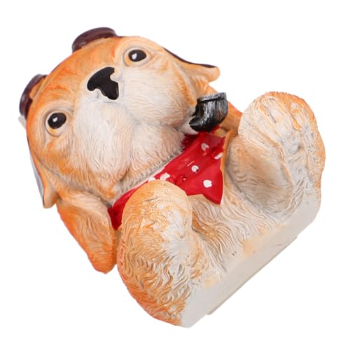 MUCKLILY Rasierhalter Dusche ohne Bohren Selbstklebender Hund Shaver Organizer Multifunktionaler Halter für Rasierer Handtuch Bademantel Bad Küche Einfache Montage Wandbefestigt von MUCKLILY