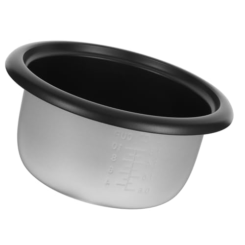 MUCKLILY Reiskocher Innentopf Antihaftbeschichtet Ersatz für Elektrischer Kochtopf Großes Fassungsvermögen Vielseitig für Reis und Kuchen MUCKLILY Reiskocher Innentopf Antihaftbeschichtet Ersatz für Elektrischer Kochtopf Großes Fassungsvermögen Vielseitig für Reis und Kuchen von MUCKLILY