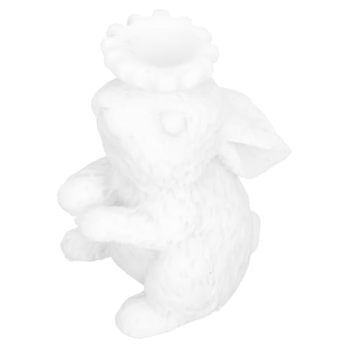 MUCKLILY Resin Sphere Display Holder mit Kaninchenform Kunstvoller Kristallkugel ständer aus Hochwertigem Material Glatte Textur Dekoratives Ornament für Büro und Zuhause Weiß MUCKLILY Resin Sphere Display Holder mit Kaninchenform Kunstvoller Kristallkugel ständer aus Hochwertigem Material Glatte Textur Dekoratives Ornament für Büro und Zuhause Weiß von MUCKLILY