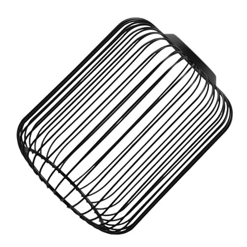 MUCKLILY Retro Metall Lampenschirm mit Hohlraum design Stabiles Eisendraht Gehäuse Weiches Licht für Wohnzimmer und Stehleuchte Kompakt Leicht und Einfach zu Montieren Dekorative von MUCKLILY