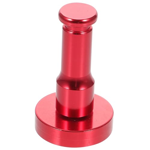 MUCKLILY Roter Türhaken aus Langlebigem Aluminiumlegierung Praktischer Wandhaken für Mäntel Handtücher Vielseitiger Garderobenhaken für Küche Bad Schlafzimmer Flur und Balkon von MUCKLILY