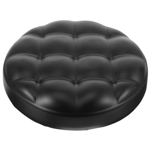 MUCKLILY Runder Barhocker Ersatzsitz PU Sitzfläche Gepolstert mit Schwamm Abwischbar Langlebiges Stuhl Sitzkissen für Drehstuhl und Gartenmöbel Praktische Stuhlauflage in Schwarz MUCKLILY Runder Barhocker Ersatzsitz PU Sitzfläche Gepolstert mit Schwamm Abwischbar Langlebiges Stuhl Sitzkissen für Drehstuhl und Gartenmöbel Praktische Stuhlauflage in Schwarz von MUCKLILY