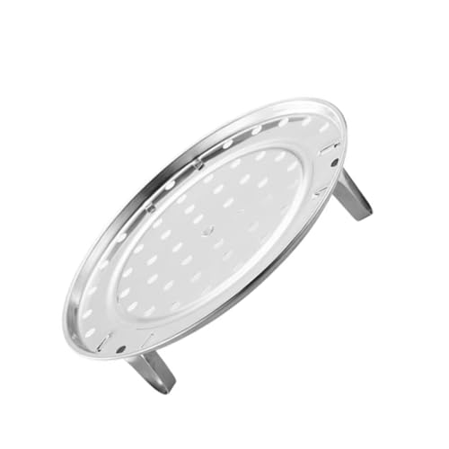 MUCKLILY Rundes Dampfgarer Rack aus mit Abnehmbarem Ständer Kühlgitter für von Lebensmitteln Hohe Beine für Optimale Luftzirkulation Einfach zu Reinigen und Langlebig Vielseitig Einsetzbar von MUCKLILY