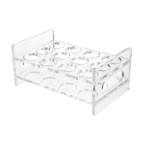 MUCKLILY Schnapsglashalter Mehrfachhalter Shotglas Halter Bar Zubehör für Party und Ktv Praktisch Transparent Robust von MUCKLILY