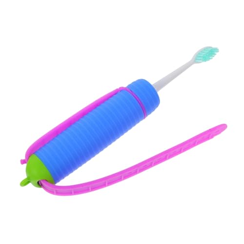 MUCKLILY Senioren Zahnbürstenhalter aus Hochwertigem Silikon Adaptive Handschlaufe zur Unterstützung Beim Zähneputzen Langlebiges Hilfsmittel für Ältere Menschen zur Täglichen Mundpflege MUCKLILY Senioren Zahnbürstenhalter aus Hochwertigem Silikon Adaptive Handschlaufe zur Unterstützung Beim Zähneputzen Langlebiges Hilfsmittel für Ältere Menschen zur Täglichen Mundpflege von MUCKLILY