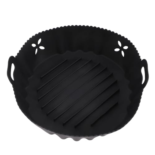 MUCKLILY Silikon Airfryer Backmatte mit Antihaftbeschichtung Hitzebeständiger Wiederverwendbarer Heißluftfritteusen Liner Rutschfestes Silikongitter für Gleichmäßige Wärmeverteilung MUCKLILY Silikon Airfryer Backmatte mit Antihaftbeschichtung Hitzebeständiger Wiederverwendbarer Heißluftfritteusen Liner Rutschfestes Silikongitter für Gleichmäßige Wärmeverteilung von MUCKLILY