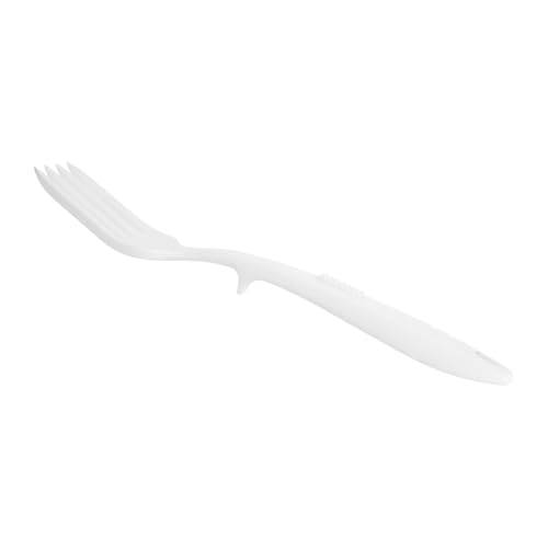 MUCKLILY Silikon Kochgabel Hitzebeständig Rutschfester Griff Multifunktionale Küchenhilfe für Pasta Salat Kochen Leicht Langlebig Geeignet für Haushalt Restaurant Camping von MUCKLILY