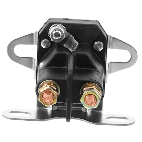 MUCKLILY Starterrelais Magnetventil für Rasenmäher Langlebiges Anlasser Magnetrelais mit Stabilem Kupferkontakt Einfache Montage Kompatibel mit Trombetta Mtd Traktoren und Professionellen MUCKLILY Starterrelais Magnetventil für Rasenmäher Langlebiges Anlasser Magnetrelais mit Stabilem Kupferkontakt Einfache Montage Kompatibel mit Trombetta Mtd Traktoren und Professionellen von MUCKLILY