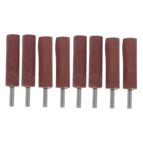 MUCKLILY Teiliges Körnung mit Schaft Zylindrische Schleiftrommel für Bohrmaschine und Poliergerät Präzises Schleifen und Feine Oberflächenbearbeitung Kompatibel mit Elektrowerkzeugen von MUCKLILY