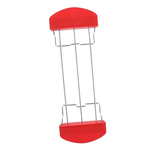 MUCKLILY Toaster Warming Rack Multifunktionaler Toastständer mit Verbrüh Enden Geschirrspüler Sicher für Brötchen und Toast Leicht und Kompakt von MUCKLILY