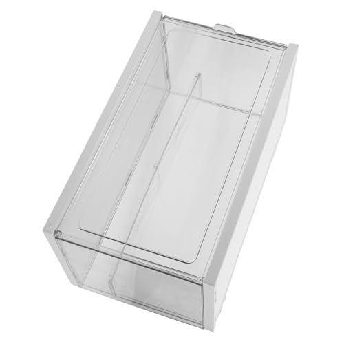 MUCKLILY Transparente Vitrine für Figuren Multifunktionale Aufbewahrungsbox für Actionfiguren und Modelle Kompaktes Design für Schreibtisch und Regale Langlebig und Platzsparend von MUCKLILY