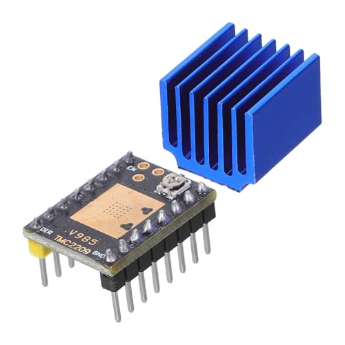 MUCKLILY Treibermodul Motorische Antriebe Motorsteuerung Motortreiber-controller Modul Für Robotik Stepper -fahrermodul Reparieren Motortreiber Für 3d-drucker Aluminiumlegierung von MUCKLILY