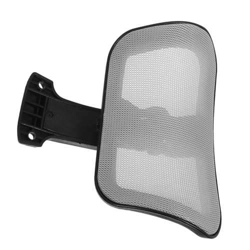 MUCKLILY Verstellbare Nackenstütze Fürs Büro Ergonomische Kopfstütze aus Netzgewebe für Schreibtischstuhl Kopfstützenbefestigung für Optimale Unterstützung Home von MUCKLILY
