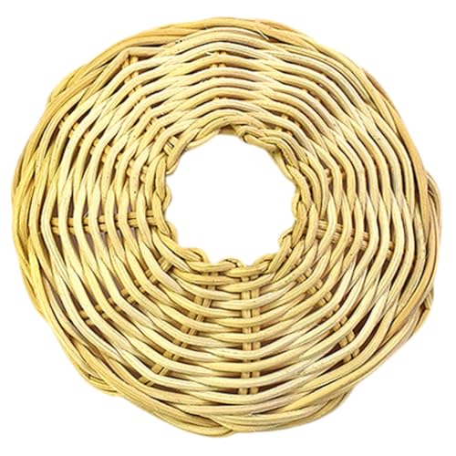 MUCKLILY Vintage Rattan Lampenschirm Decke Geflochten Hängelampe Wohnzimmer Esszimmer Bar Atmosphäre Beleuchtung von MUCKLILY