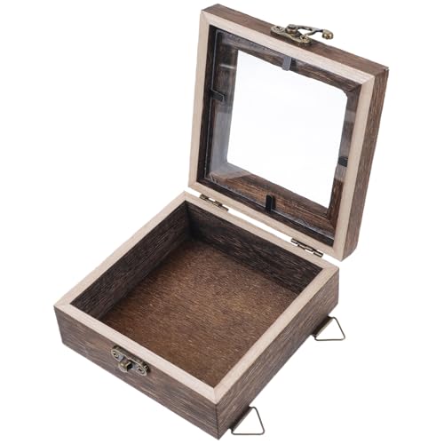 MUCKLILY Vintage Schmetterling Insekten-vitrine mit Transparentem Rahmen Multifunktionale Aufbewahrungsbox für Gepresste Blumen Schmuck und Sammlerstücke Leicht und Langlebig zum Aufhängen von MUCKLILY