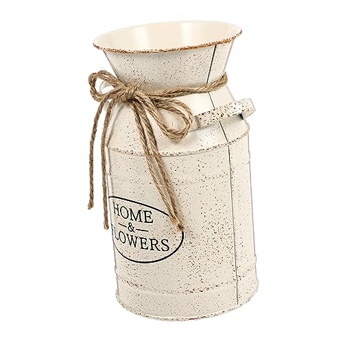 MUCKLILY Vintage Stil Eisen Eimer Griffe Getrocknete Vase Schmuck Europäischen Einfache Design für von MUCKLILY