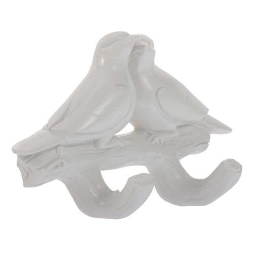 MUCKLILY Wandhaken aus Resin Weiß Vogel Motiv Ohne Bohren Wandmontage Für Schlafzimmer Wohnzimmer Küche Hotel Mehrzweck Aufhängung MUCKLILY Wandhaken aus Resin Weiß Vogel Motiv Ohne Bohren Wandmontage Für Schlafzimmer Wohnzimmer Küche Hotel Mehrzweck Aufhängung von MUCKLILY