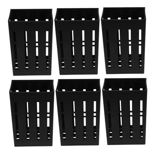 MUCKLILY Wandmontierter Besteckhalter aus Langlebigem Kunststoff Platzsparender Utensilien organizer mit Abtropffunktion Installieren ohne Bohren für Küche und Haushalt in Schwarz MUCKLILY Wandmontierter Besteckhalter aus Langlebigem Kunststoff Platzsparender Utensilien organizer mit Abtropffunktion Installieren ohne Bohren für Küche und Haushalt in Schwarz von MUCKLILY