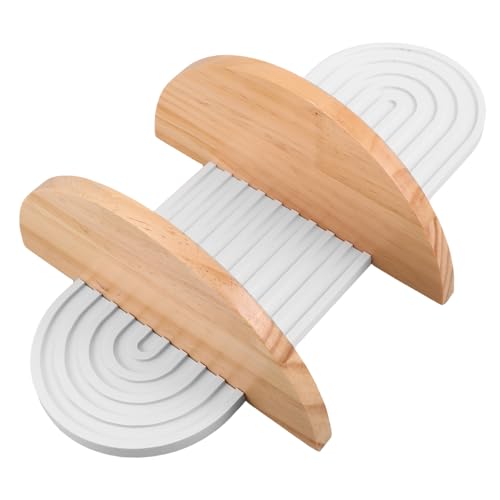 MUCKLILY Wandregal aus Holz Schwebendes Eckregal zur Aufbewahrung von Pflanzen und Kerzen Minimalistisches Stabiles Regal für Wohnzimmer und Schlafzimmer MUCKLILY Wandregal aus Holz Schwebendes Eckregal zur Aufbewahrung von Pflanzen und Kerzen Minimalistisches Stabiles Regal für Wohnzimmer und Schlafzimmer von MUCKLILY