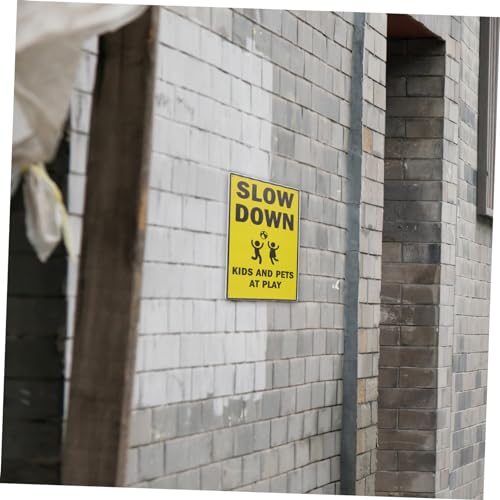 MUCKLILY Warnschild Metall Straßenverkehrsschild Achtung Warnung Stabil Wetterfest Für Plätze Und Privatbereich MUCKLILY Warnschild Metall Straßenverkehrsschild Achtung Warnung Stabil Wetterfest Für Plätze Und Privatbereich von MUCKLILY